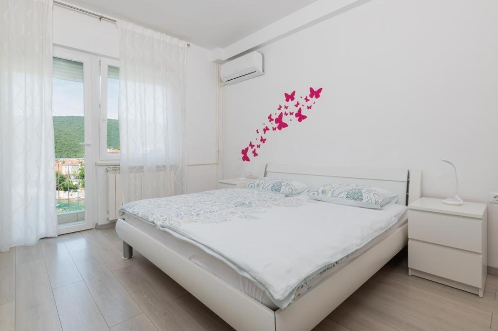 Jadranka Apartment Rabac Bagian luar foto
